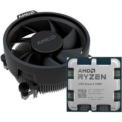 Процесор AMD Ryzen 5 7500F (3.7GHz 32MB 65W AM5) Multipack (100-100000597MPK) [614268]