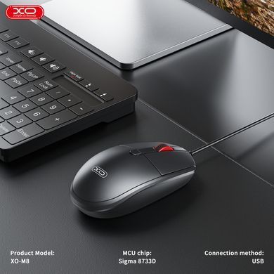 Миша XO M8 YunXiao Wired Black (M8 Black) [202529]