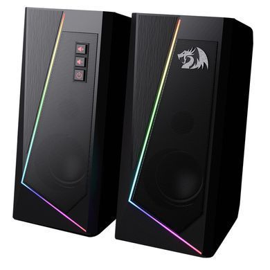 Акустична система 2.0 Redragon Anvil GS520, 6Вт (RMS) USB, 3.5мм чорна (77878) [405248]