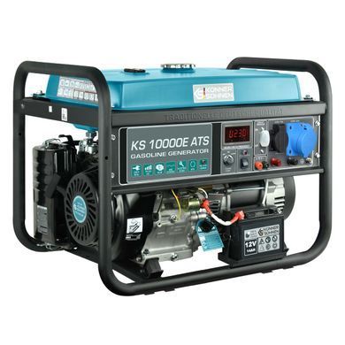Генератор бензиновий Konner&Sohnen KS 10000E ATS, 230В, 8.0кВт, АВР (ATS), електростартер, 87.8кг (KS10000EATS) [105939]