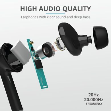 Навушники Trust Nika Touch True Wireless Mic Black (23554_TRUST) [17102]