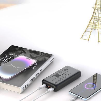 Універсальна мобільна батарея XO PR189 30000mAh Black (PR189.black) [603509]
