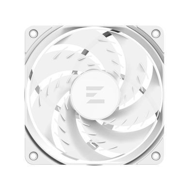 Корпусний вентилятор Zalman AF120R ARGB 120мм, 800-1500rpm, 4pin, PWM, 3pin+5VARGB, 24,3dBa, білий (ZM-AF120RARGBWHITE) [109601]