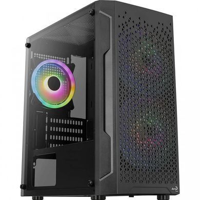 Корпус AeroCool Trinity Mini-G-BK-v2 Black без БЖ (ACCS-PV32033.11) [614332]