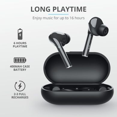 Навушники Trust Nika Touch True Wireless Mic Black (23554_TRUST) [17102]