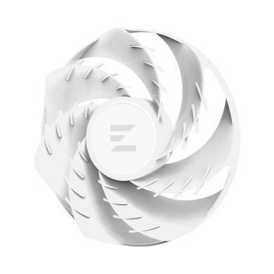 Корпусний вентилятор Zalman AF120R ARGB 120мм, 800-1500rpm, 4pin, PWM, 3pin+5VARGB, 24,3dBa, білий (ZM-AF120RARGBWHITE) [109601]