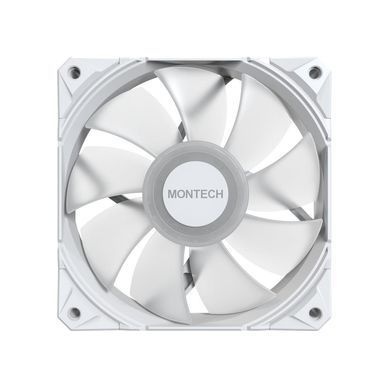 Набір із трьох вентиляторів для корпусу 120MM MONTECH (E28 ARGB 3 PACK (W)) [502818]