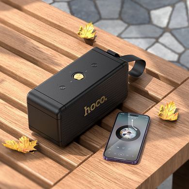 Портативна колонка HOCO HT1 Max Marquis sports BT speaker, 20W*2, Black (6942007654647) [806402]