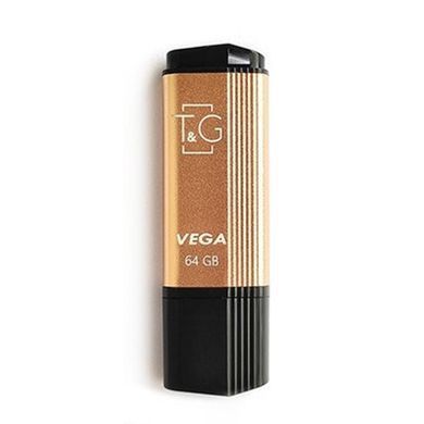 Флеш-накопичувач USB 64GB T&G 121 Vega Series Gold (TG121-64GBGD) [618105]