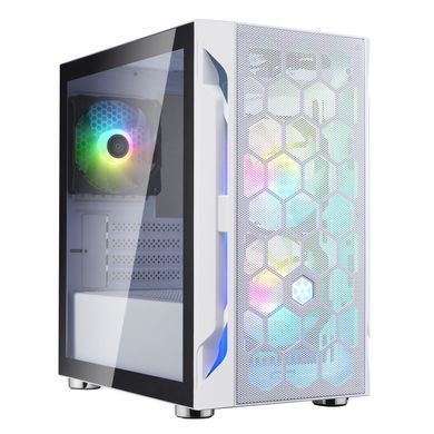 Корпус SilverStone Fara FAH1MW-PRO без БЖ, 1xUSB3.0, 2xUSB2.0, 3x120мм, ARGB VGA 320мм, LCS ready, TG Side Panel, mATX, білий (SST-FAH1MW-PRO) [109549]