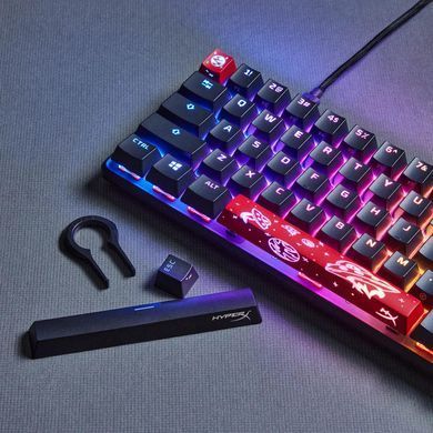 Клавіатура механічна HyperX Alloy Origins 65 67key, Red, USB-A, EN/UA, RGB, чорний (4P5D6AA) [103725]