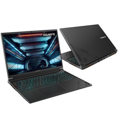 Ноутбук Gigabyte 6X 16.0 FHD+ 165Hz, Intel i7-13650HX, 16GB, F1TB, NVD4060-8, DOS, чорний (G6X_9KG-43UA854SD) [10088]