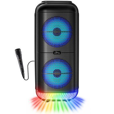 Акустична система 1.0 Media-Tech 50W, Bluetooth/FM/MP3/AUX/SD/USB/КАРАОКЕ/LED, чорна (MT3183) [405185]