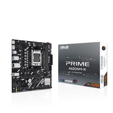 Материнcька плата ASUS PRIME A620AM-K sAM5 A620 2xDDR5 HDMI DP mATX (90MB1GX0-M0EAY0) [111883]