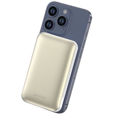 Універсальна мобільна батарея Proove Vibe Energy Plus 22.5W 10000mAh White/Gold (PBVE15012202) [614766]