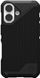 Чохол UAG для iPhone 16, Metropolis LT Magsafe, Kevlar Black (114454113940) [108226], фото 1