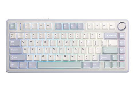Клавіатура бездротова Aula F75 White (6948391208640) [612756]