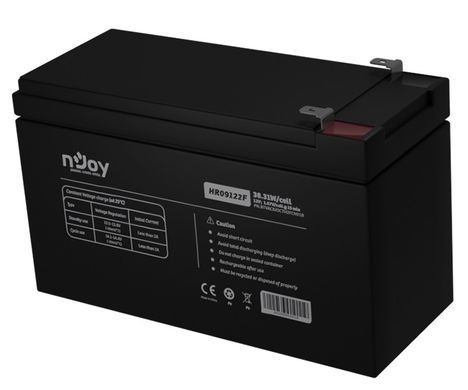 Акумуляторна батарея Njoy HR09122F 12V 9AH AGM (BTVACIUOCTD2FBT01B) [619646]