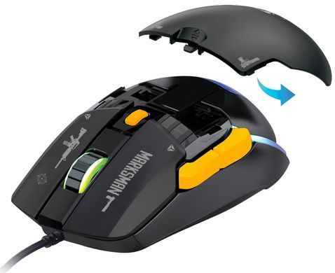 Миша комп'ютерна Yenkee YMS 3600BK MARKSMAN Gaming Mouse (45021055) [202956]