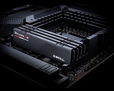 Модуль пам`ятi DDR5 2x32GB/6400 G.Skill Ripjaws S5 Black (F5-6400J3239G32GX2-RS5K) [606203]