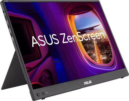 Монітор портативний Asus 16" ZenScreen MB16FC mHDMI, 2xUSB-C, Audio, IPS, 1920x1200, 16:10, 75Hz, Cover (90LM0CB1-B01N71) [113646]