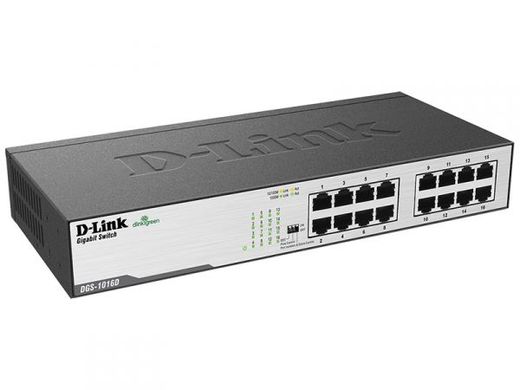 Комутатор D-Link DGS-1016D 16xGE (DGS-1016D)