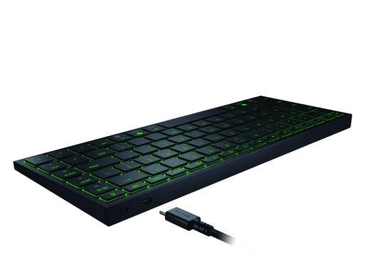 Клавіатура Razer Joro Ultra Low-Profile, 86key, BT, EN, RGB, чорний (RZ03-02360100-R3M1) [111554]