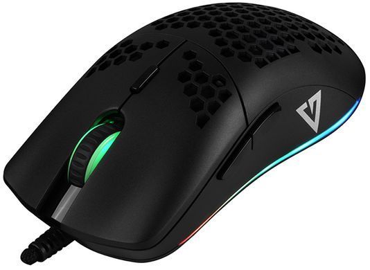 Мишка Modecom Shinobi 3327 Volcano, ігрова, 5200dpi., 6кн., чорна (M-MC-SHINOBI-3327-100) [401189]