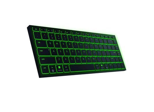 Клавіатура Razer Joro Ultra Low-Profile, 86key, BT, EN, RGB, чорний (RZ03-02360100-R3M1) [111554]