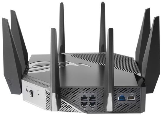 Маршрутизатор ASUS GT-AXE11000 AXE11000, 4xGE LAN, 1xGE WAN, 1x2.5GE LAN/WAN, MESH (90IG06E0-MO1R00) [104502]