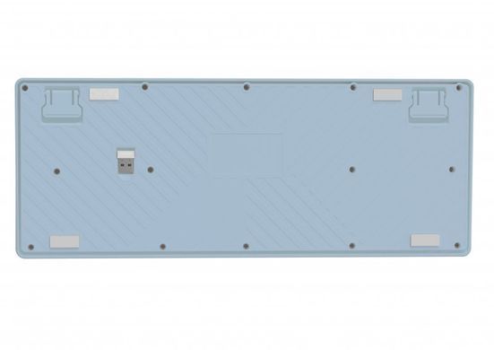 Клавiатура бездротова Maxxter White (KBGW-3C01-UA) [606080]