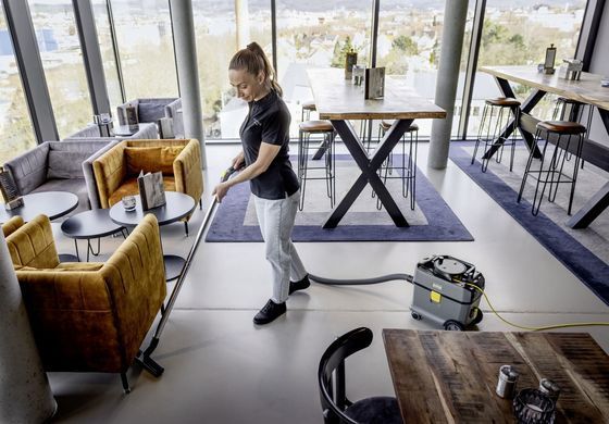 Пилосос професійний Karcher T 15/1 MODULAR RANGE! 585Вт 185мБар контейнер 15л сухе прибирання 6.40кг (1.355-300.0) [113950]