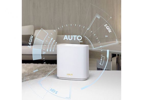 Система WiFi-Mesh ASUS ZenWiFi XT9 AX7800, 3xGE LAN, 1x2.5GE WAN, 1xUSB 3.2, 2 мод, чорний (90IG0740-MO3B30) [104555]