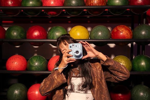 Фотокамера миттєвого друку Instax Mini 13 Blue (16963204) [115394]