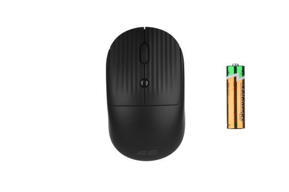 Миша 2E MF218 Silent, WL/BT, чорний (2E-MF218WBK) [104007]