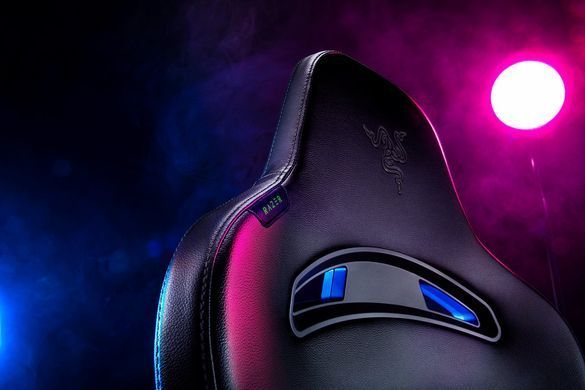 Крісло Razer Enki ПУ шкіра, 4D-Armrests, чорний (RZ38-03720300-R3G1) [111581]