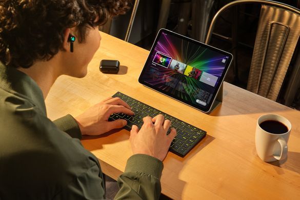 Клавіатура Razer Joro Ultra Low-Profile, 86key, BT, EN, RGB, чорний (RZ03-02360100-R3M1) [111554]