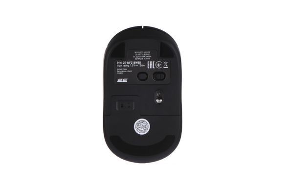 Миша 2E MF218 Silent, WL/BT, чорний (2E-MF218WBK) [104007]