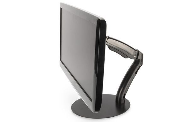 Кріплення DIGITUS Monitor Stand gas spring, 17-27", з нахилом, поворотом (DA-90365) [16999]