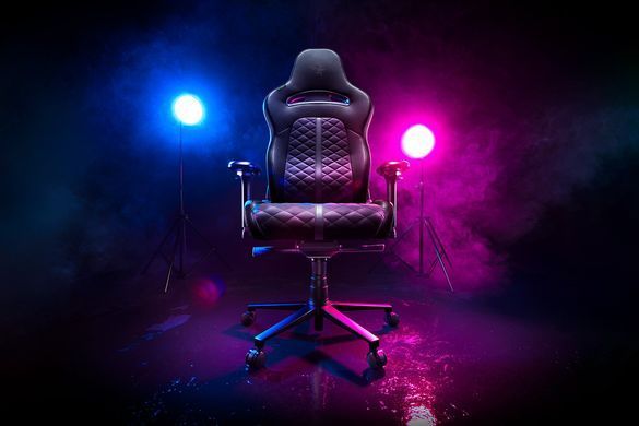 Крісло Razer Enki ПУ шкіра, 4D-Armrests, чорний (RZ38-03720300-R3G1) [111581]