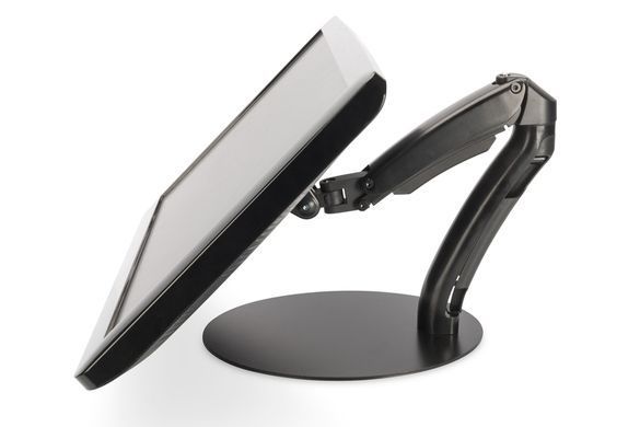 Кріплення DIGITUS Monitor Stand gas spring, 17-27", з нахилом, поворотом (DA-90365) [16999]