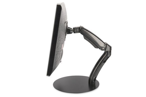 Кріплення DIGITUS Monitor Stand gas spring, 17-27", з нахилом, поворотом (DA-90365) [16999]