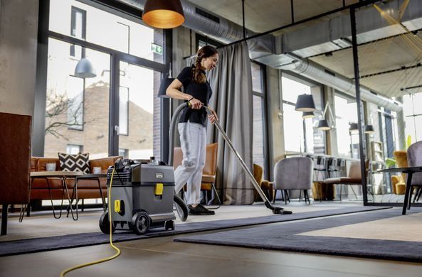 Пилосос професійний Karcher T 15/1 MODULAR RANGE! 585Вт 185мБар контейнер 15л сухе прибирання 6.40кг (1.355-300.0) [113950]