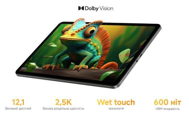 Планшет Xiaomi Redmi Pad 2 Pro WiFi 6/128GB Graphite Gray (VHU6128EU) [614633]