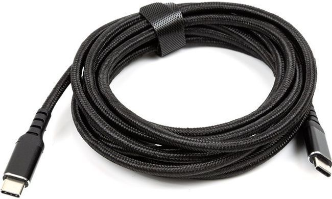 Кабель San Guan USB Type-C - USB Type-C (M/M) PD 60W, 3 м, Black (CA914104) [604361]