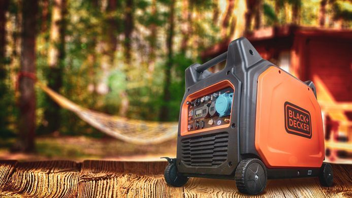 Генератор бензиновий Black&Decker 6000/6500 W (BXGNi6500E) [203992]