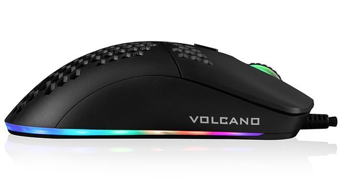 Мишка Modecom Shinobi 3327 Volcano, ігрова, 5200dpi., 6кн., чорна (M-MC-SHINOBI-3327-100) [401189]