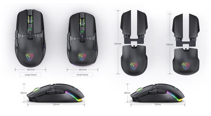 Миша комп'ютерна Yenkee YMS 3600BK MARKSMAN Gaming Mouse (45021055) [202956]