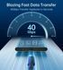 Кабель USB 4.0 Thunderbolt Type-C M-M, 0,8 м, 240W Gen 3, 40Gbps 8K@60Hz Choetech (XCC-1028) [405431], фото 5