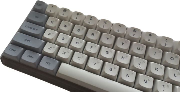 Клавіатура бездротова Motospeed Darmoshark K5 Gateron Yellow Pro Light Gray (dmk5lgypro) [606016]